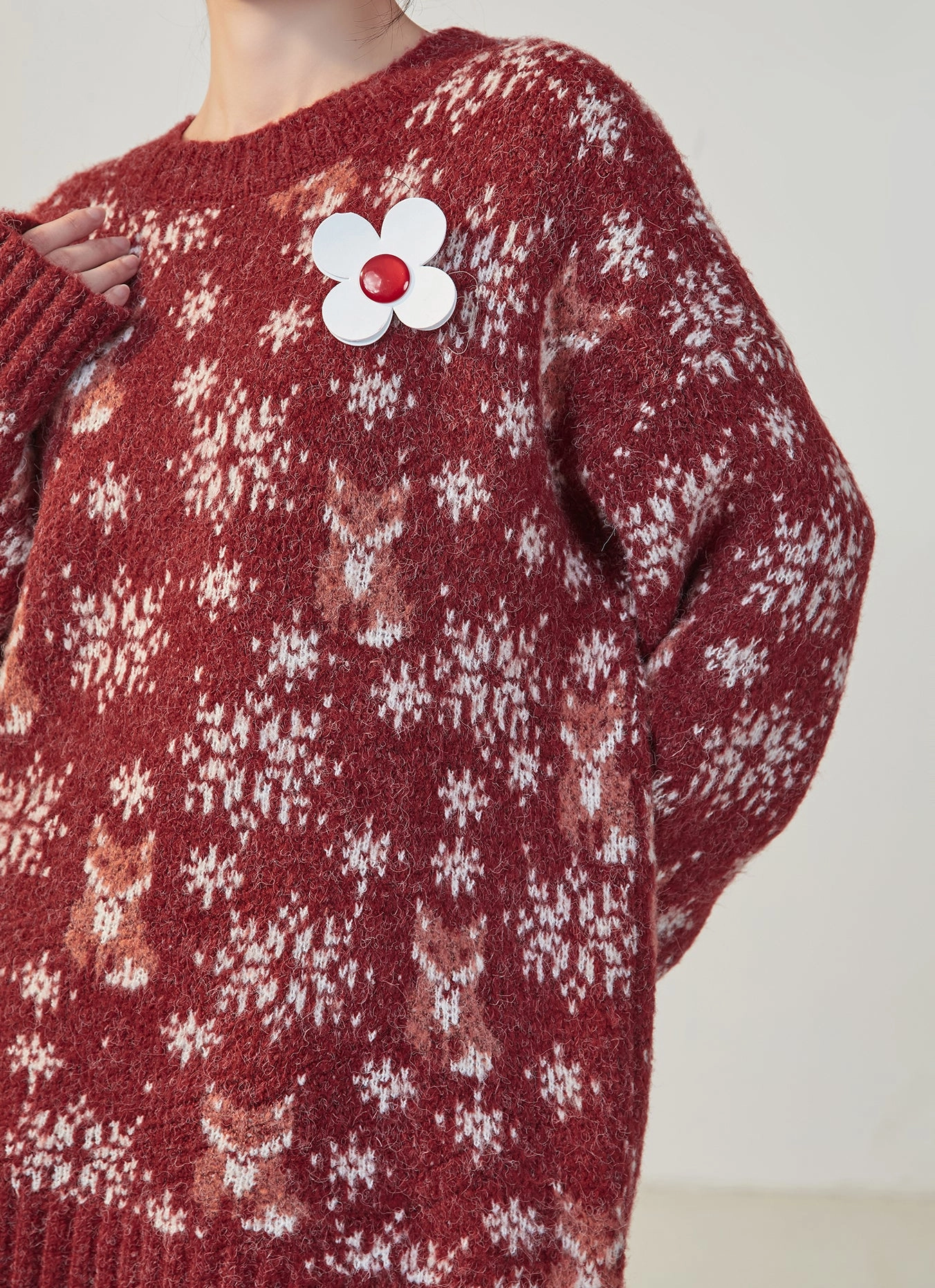 Winter Fox Sweater (3 Colors)