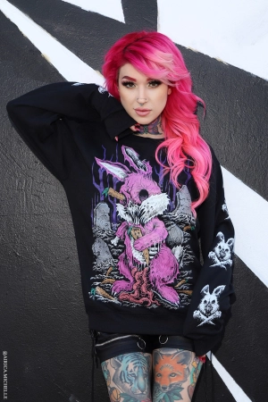 Zombunny Sweatshirt [CREEPY COLOR VERSION]